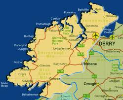 Donegal Map