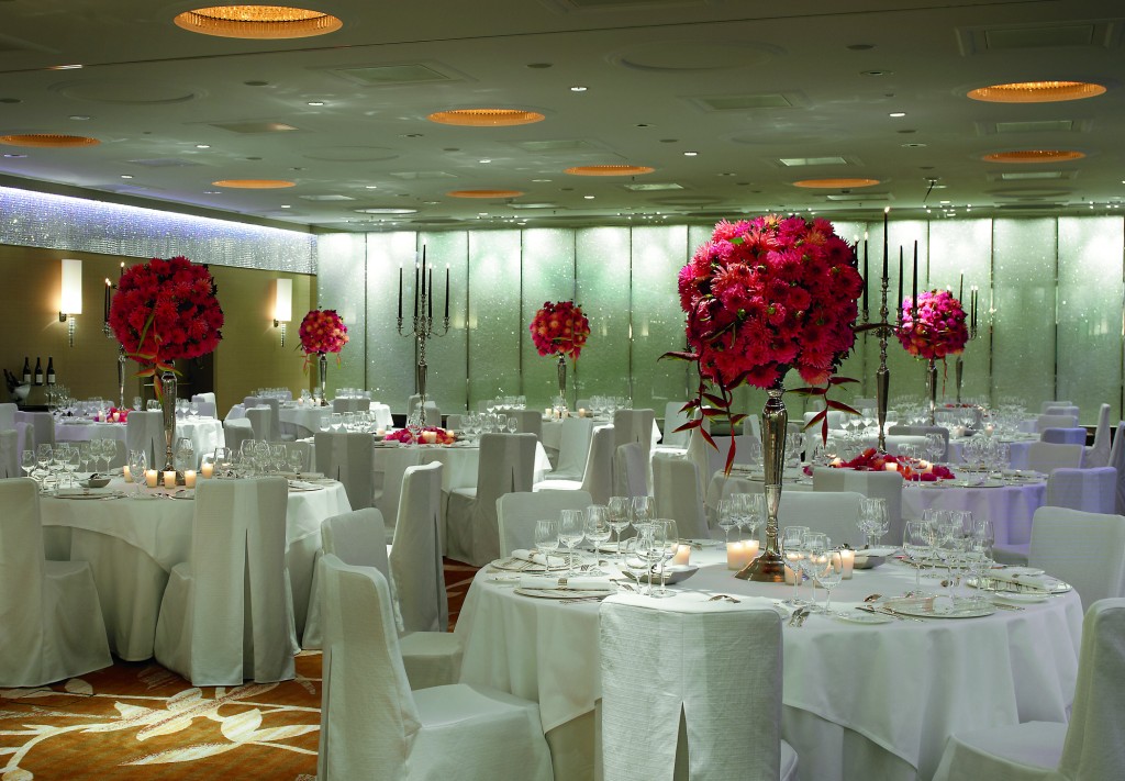 Crystal Room Dinner set up - The Ritz-Carlton, Vienna