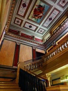Historic staircase ceiling - The Ritz-Carlton, Vienna