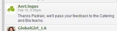 Aer Lingis Response again