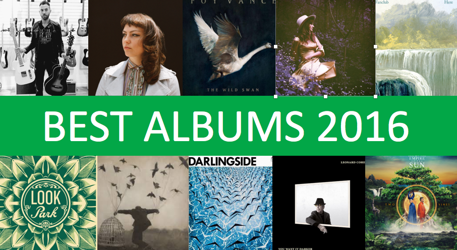 Best albums of 2016 – an highly eclectic, personal selection